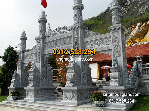 Tổng hợp hình ảnh những mẫu cổng chùa bằng đá đẹp nhất Việt Nam