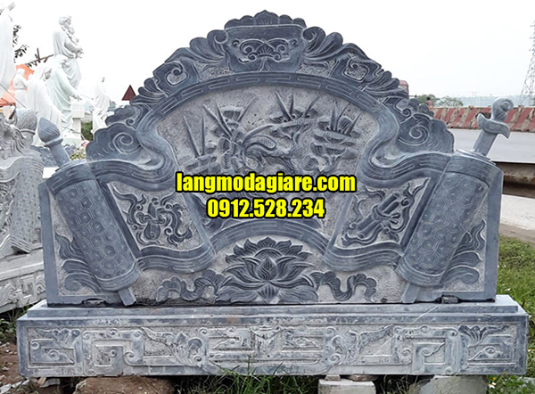 Cuốn thư bằng đá đẹp tại Ninh Vân