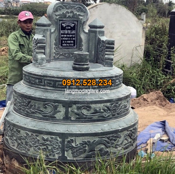 Tổng hợp hình ảnh mộ đá tròn đẹp nhất Việt Nam 1