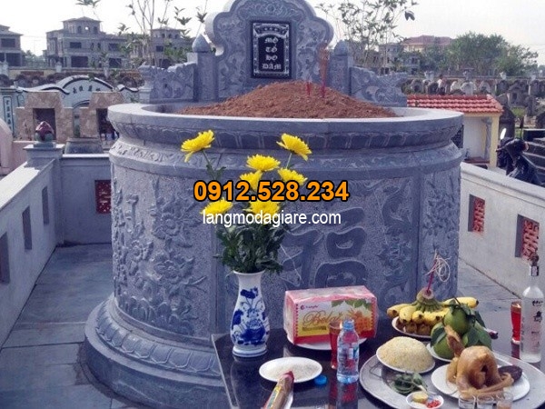 Tổng hợp hình ảnh mộ đá tròn đẹp nhất Việt Nam 2