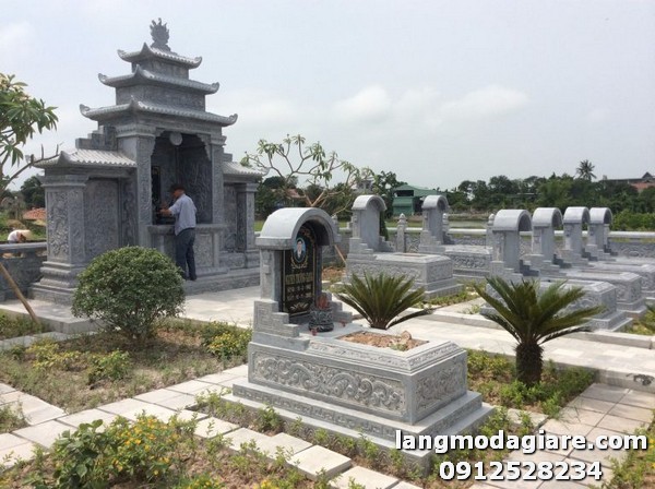 Xây dựng lăng mộ đá đẹp tại Ninh Bình