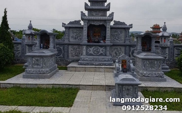 Mẫu lăng mộ đá đang được sự dụng nhiều ở Bình Thuận