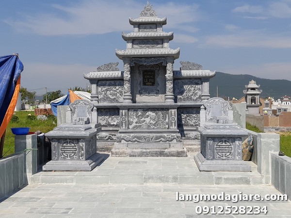 Mẫu khu lăng mộ đẹp tại Ninh Vân - Ninh Bình