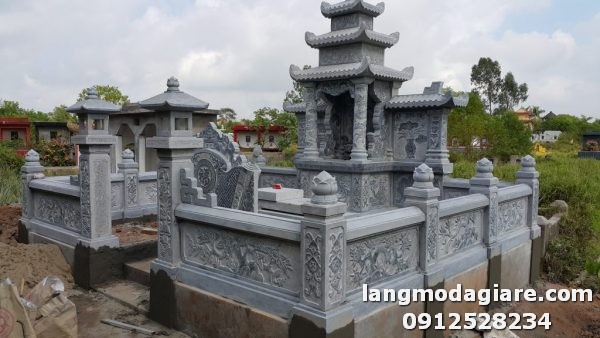 Mẫu lăng mộ đá đẹp tại Ninh Bình