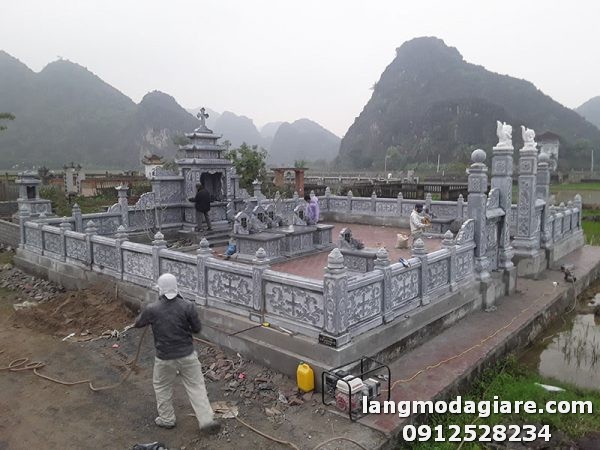 Nhận lắp đặt, thi công lăn mộ đá tại Thanh Hóa