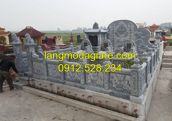 Cập nhật giá thành khu lăng mộ đá gia tộc tại Ninh Vân