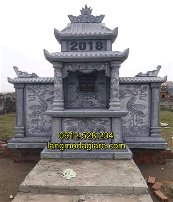 Mẫu lăng thờ đá đẹp tại Quảng Bình