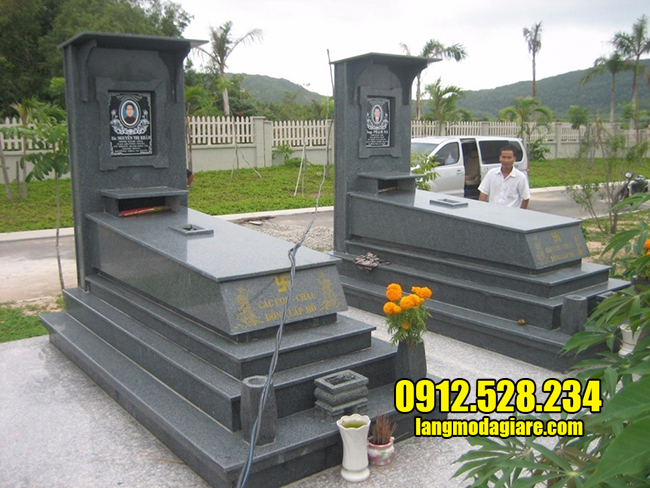 lăng mộ đá granite Ninh Vân Ninh Bình