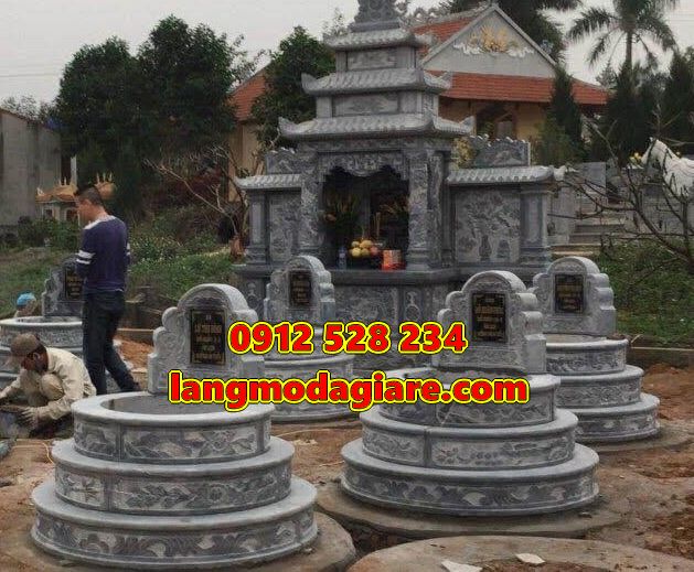 Top 5 mẫu mộ tròn đá đẹp nhất tại Ninh Vân- Ninh Bình - 1