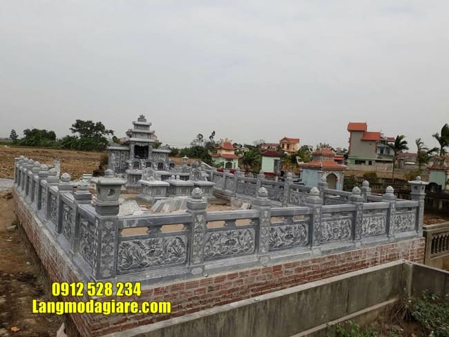 mẫu khu lăng mộ đá tại Quảng Nam đẹp