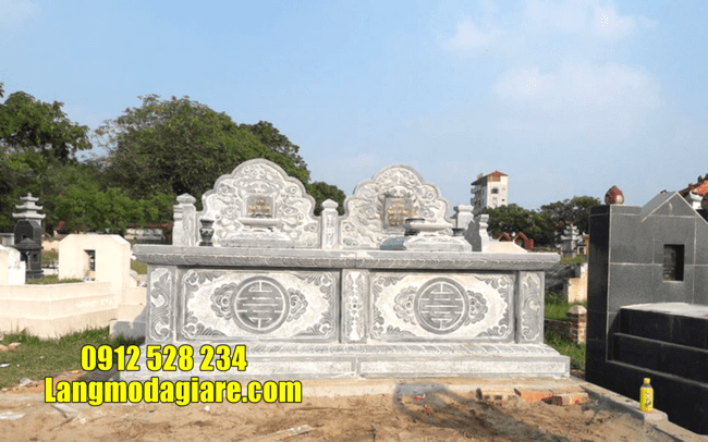 mộ đôi bằng đá tại Khánh Hoà đẹp nhất