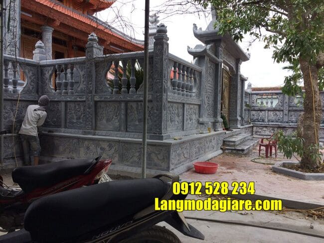 Cơ sở thiết kế, lắp đặt cổng đá nhà thờ họ uy tín tại Ninh Vân