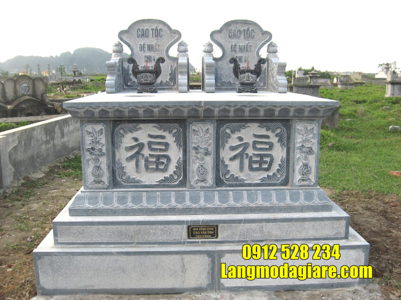 Những hình ảnh ngôi mộ đẹp bằng đá xanh