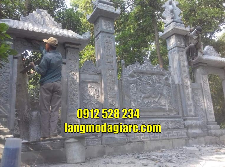 cổng đá đẹp tại An Giang