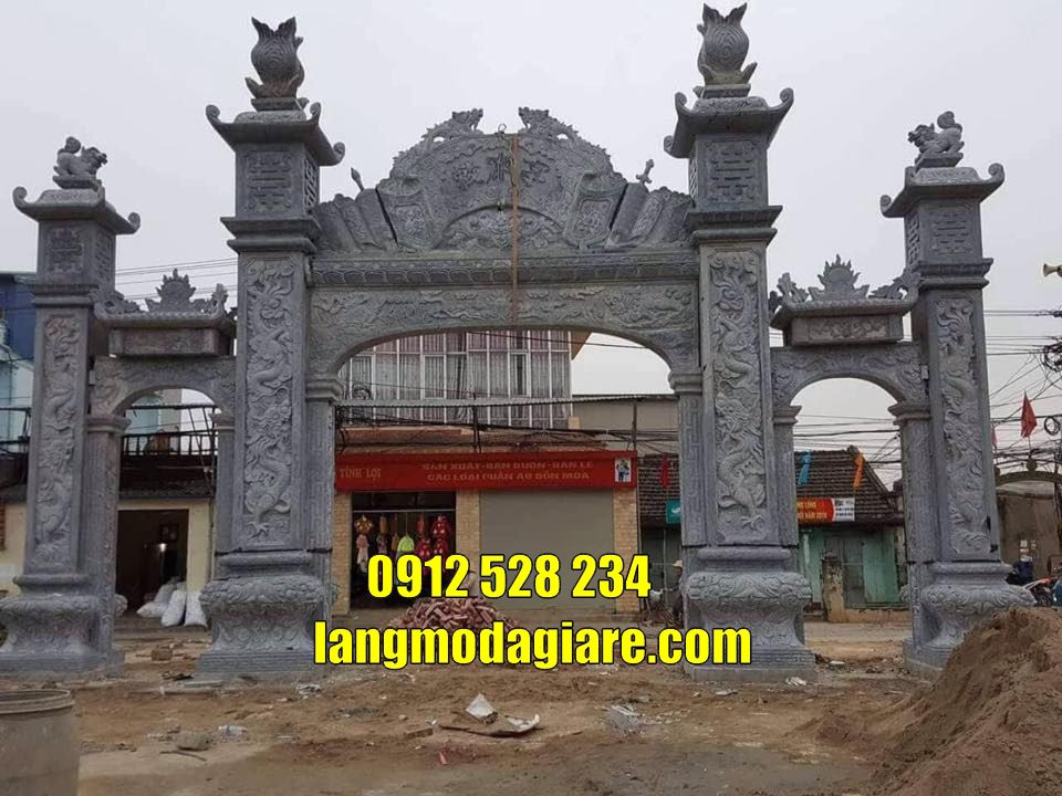 mẫu cổng tam quan đẹp bán tại Kiên Giang cổng chùa