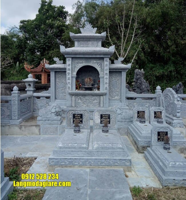 mẫu khu lăng mộ đá tại Bình Định đẹp