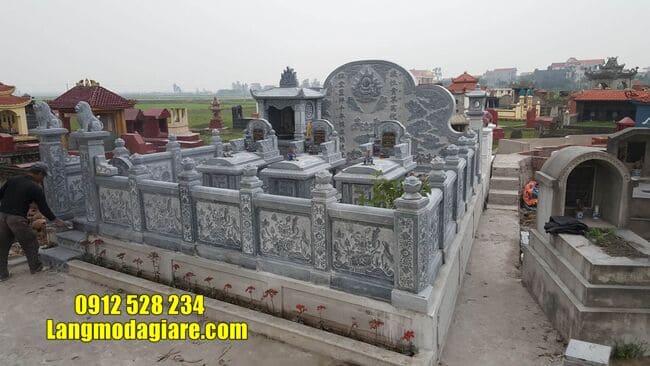 mẫu lăng mộ đá đẹp tại Bình Định