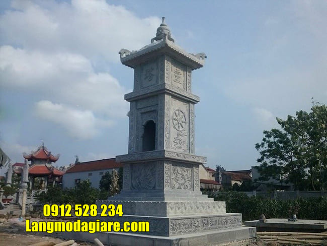 mẫu mộ tháp đá tại Bình Phước đẹp nhất