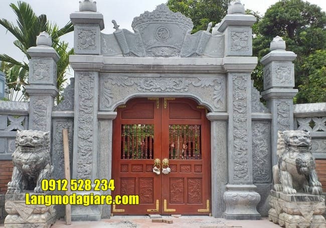 cổng tam quan đẹp tại Vĩnh Phúc