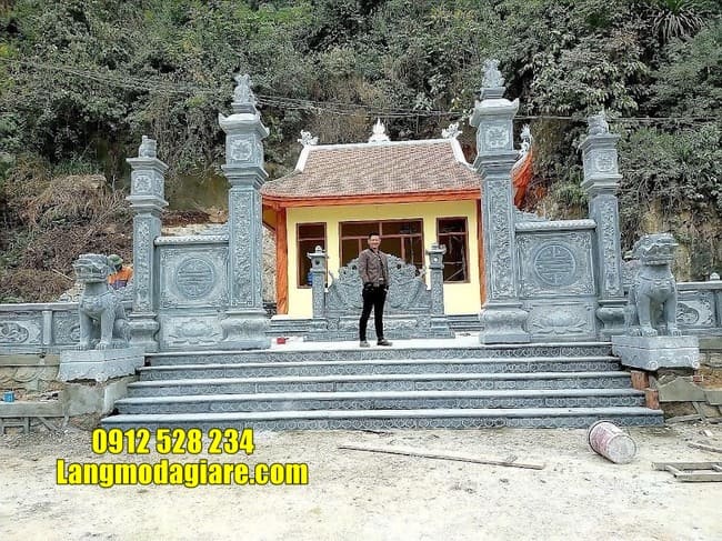 mẫu cổng đá đẹp tại Bắc Ninh