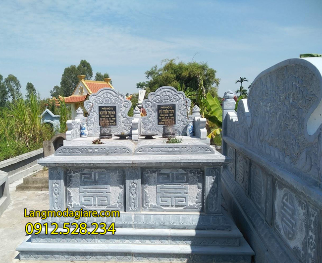 mộ đôi bằng đá tại Đồng Tháp đẹp nhất